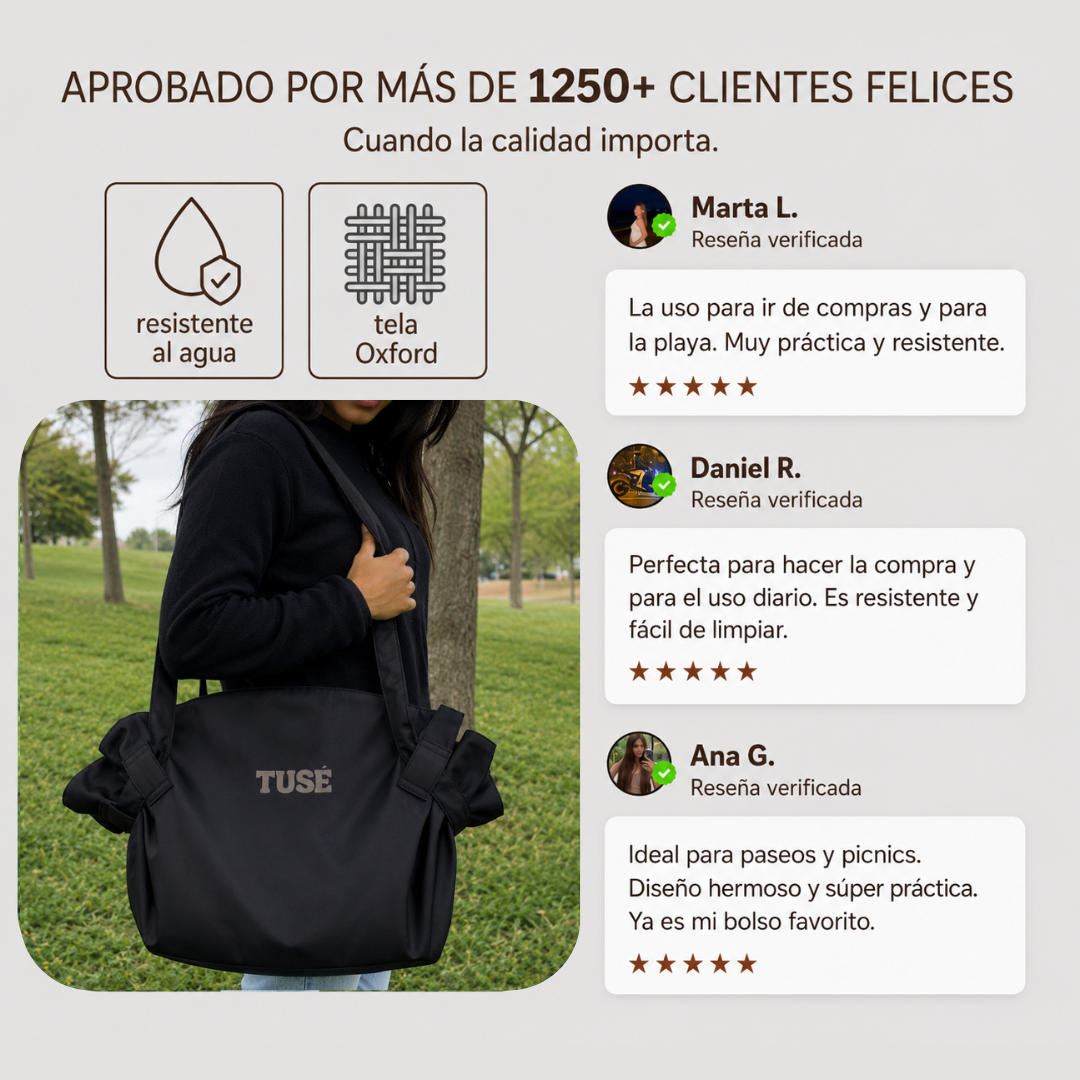 TUSÉ - La Bolsa que lo Carga Todo