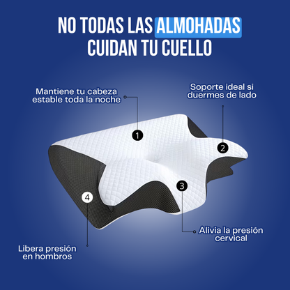 Almohada Ergonómica de Soporte Cervical