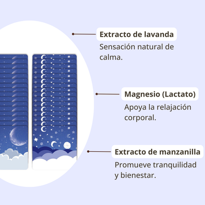 Parches Nocturnos de Magnesio – Apoyo natural para tu descanso