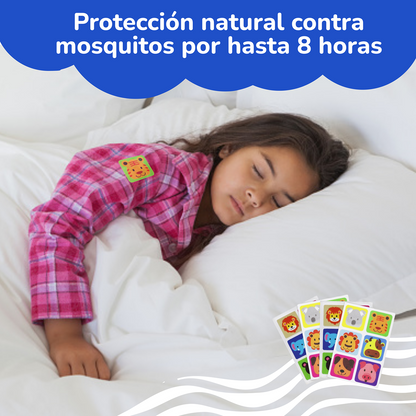 Parches Repelentes de Mosquitos Naturales