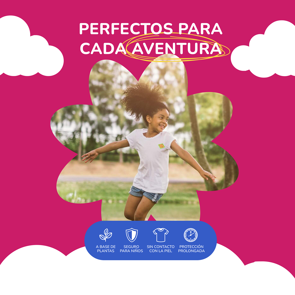 Parches Repelentes de Mosquitos Naturales